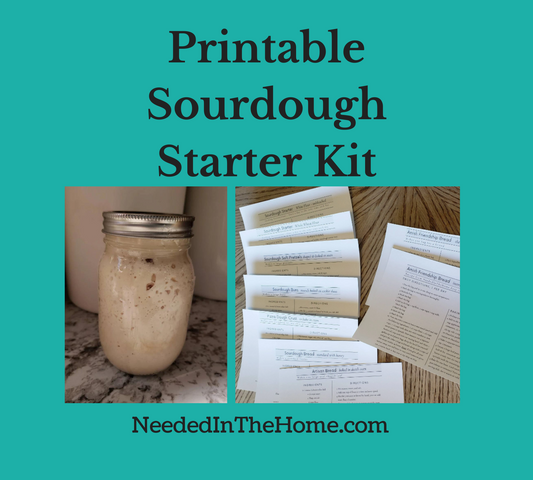Printable - Sourdough Starter Kit