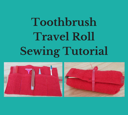 toothbrush travel roll sewing tutorial an open roll with comb razor nail files toothpaste toothbrush a rolled up pouch tied with ribbon